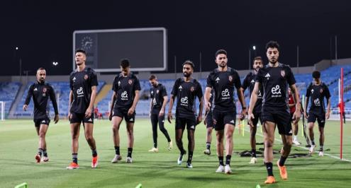 الأهلي يختتم تدريباته لمواجهة الزمالك في السوبر الإفريقي (فيديو)